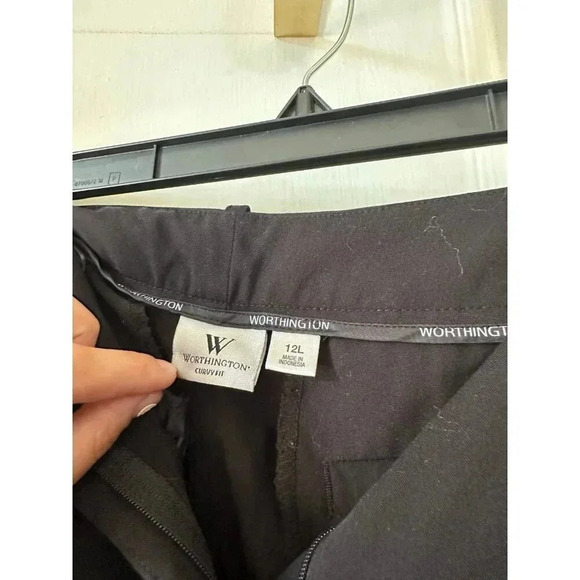 Worthington Women’s size 12L black pants - Picture 4 of 6